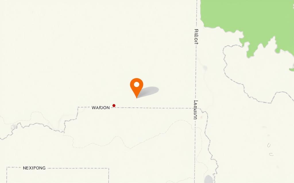 Map showing the location of Outback Auto Parts in Wacol, Brisbane.